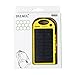 Solar Charger,Dizaul 5000mAh Portable Solar Power Bank Waterproof/Shockproof/Dustproof Dual USB Battery Bank for cell phone,iPhone,Samsung,Android phones,Windows phones,GoPro Camera,GPS and More