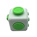 Maggift Fidget Cube Dice toy Stress Cube relieve Anxiety (White-Green)