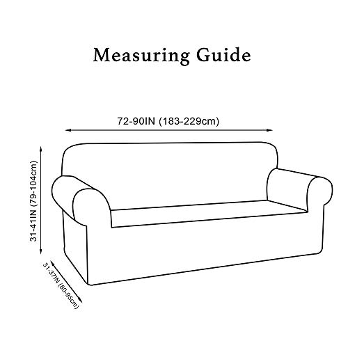 image for Turquoize Spandex Stretch Slipcover for Loveseat Sofa Cover/Lounge Cov