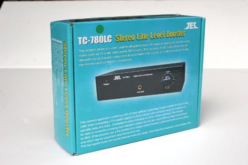 TCC TC-780LC Stereo Line Level Amp / Booster with iPod Jack; BLACK VERSION - Thumbnail 2