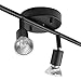 Globe Electric 59354 Payton 4-Light Track Lighting, Matte Black