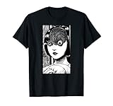 Uzumaki junji Ito T-shirt manga anime japanese horror gift