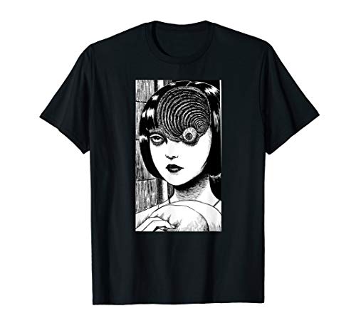 Uzumaki junji Ito T-shirt manga anime japanese horror gift