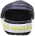 Crocs unisex child Kids' Crocband Clog, Navy/Citrus, 2 Little Kid US