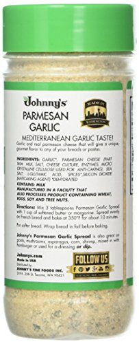 Johnny's Garlic Spread and Seasoning, 10 Ounce (Pack of 6)