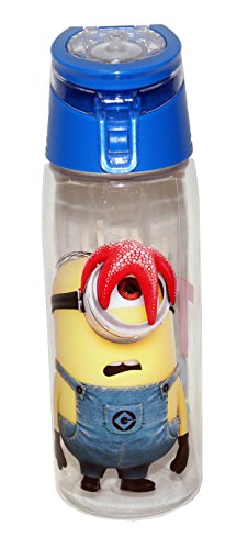 UPC 707226765781, Zak! Designs Tritan Water Bottle with Flip-top Cap with Despicable Me 2 Minions Graphics, Break-resistant and BPA-Free Plastic, 25 oz.