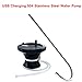 Homend Drinking Water Dispenser Pump, USB Rechargeable Water Bottle Pump Dispenser, 5 Gallon Drinking Water Dispenser, Desk Top Portable for Home Kitchen Office USE