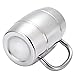 Stainless Steel Beer Mug , Coffee Cup , Tuyounger Double Walled Air Insulated Beer & Beverage Mug,18 oz (1Pack)