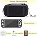 Compatible with Switch Lite Case EVA Protective Carrying Case for Switch Lite Cover Video Game Accessories for Nintendo Switch Lite Gifts for Men Husband Kids Teens (BlackLeather)thumb 3