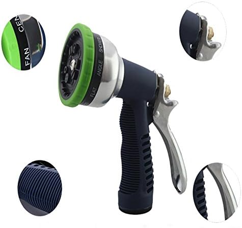 YAYONG Spray Gun Irrigation Tools Washing Household Zinc Alloy Material High Pressure Water Gun Home Gardening Series,Green