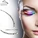 LED Eyelashes Light with 7 Color Unisex Flashes Interactive Changing LED False Lashes Shining Eyeliner Perfect for Party Bar Nightclub Rave Halloween Christmas and Birthday.