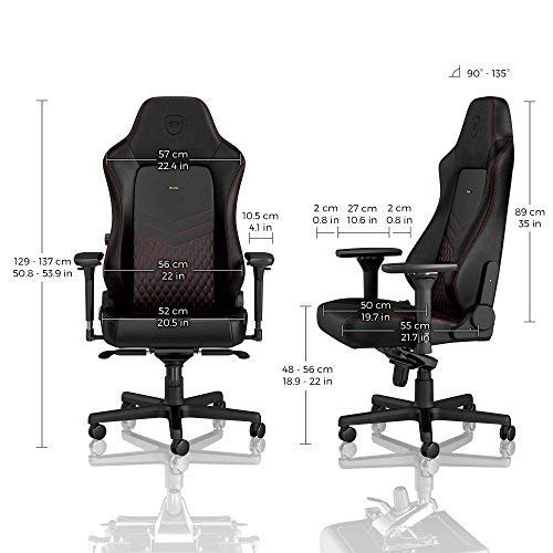 noblechairs Hero - Nero e Rosso noblechairs Hero - Nero e Rosso
