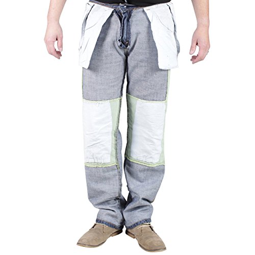 Juicy Trendz Mens Motorbike Motorcycle Biker Trousers Pants Jeans with Protective Lining W34-L30