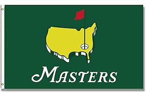 Kasflag Masters Flag Golf Banner Flag Tapestry (3x5 Feet,Heavy Duty, 150D Polyester) For College Dorm Man Cave