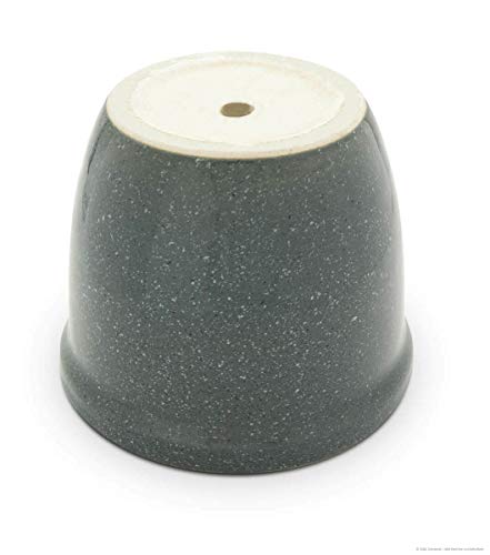 K&K Keramik Pflanzkübel Venus II, 22 x 18 cm, Granit – Bild 4