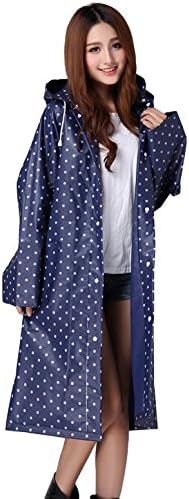SiYang" Eva Raincoat Adult Raincoat (Blue,Free Size)