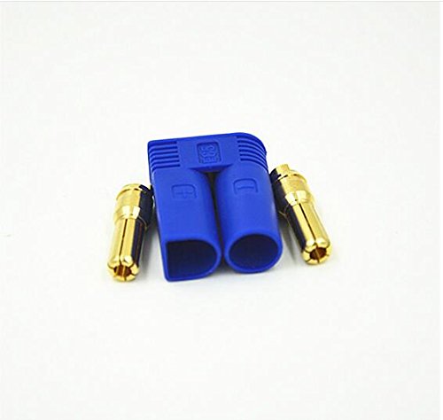 MARKETTY Male/female Ec5 Style Connector w/ 5mm Gold Bullet Plug(pack of 5 Pairs) - Thumbnail 2