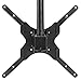 Mount Factory Universal Tilt and Swivel Ceiling TV Mount Bracket with Adjustable Pole Height fits most 26
