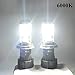 Safego 35W H4 BiXenon HID Replacement Bulbs Telescopic High Low 6000K Diamond White H4-3 Car Headlight Lamps AC12V35W-H43-6K