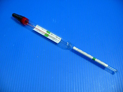 4 marine+Glass+saltwater+Hydrometer+Thermometer