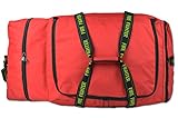 Lightning X Fireman Premium 3XL Firefighter Rescue Step-In Turnout Fire Gear Bag w/ Shoulder Strap & Helmet Pocket