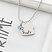 BESTOYARD Friendship Necklace Best Friends Forever Necklace Engraved Puzzle Friendship Pendant Necklaces Set Silver