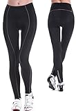 OSOPOLA Women's 3D Sponge Padded Classic Tight Knickers Cycling Pant