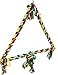 Bonka Bird Toys 1059 Huge Triangle Rope Ring Swing Bird Toy Parrot cage Toys Cages Macaw Amazonthumb 2