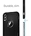 Spigen Hybrid Armor Designed for Apple iPhone X Case (2017) - Black