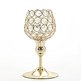 Hosley's Gold Metal Tealight Holder - 7