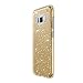 Speck Products Presidio Clear + Glitter Cell Phone Case for Samsung Galaxy S8 Plus - Clear With Gold Glitter/Clear