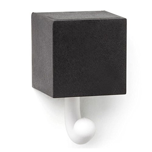 Qualy Kitt-a-Boo Peeping Cat Wall Hook Coathook Hanger Black Brown (Black) Home & Kitchen, Storage & Organization, Home Storage Hooks, Utility Hooks