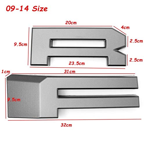 Sala-Store - Raptor Style Car Front Grille Grill Letters F R for Ford F150 F-150 2009 2010 2011 2012 2013 2014 2015