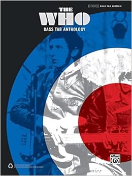 Amazon Com The Who Bass Tab Anthology Authentic Bass Tab Who The Books