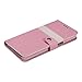 Galaxy S6 Edge Plus Case, ACEABOVE [Kickstand] Samsung Galaxy S6 Edge Plus Wallet Case [Ultra Slim] Premium PU Leather Flip Cover - Flip Case for Samsung Galaxy S6 Edge+ / Plus (2015) - Pink