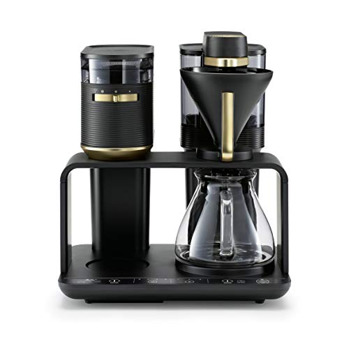Melitta EPOS Kaffeemaschine, schwarz-gold