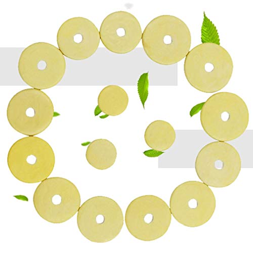 16 PCS/Set Non-Toxic Soft Replacement Sound Insulation Wear-Resistant Flute Pads Musical Parts Accessories