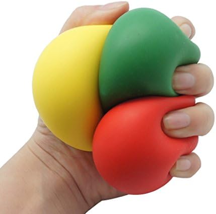 Kinglory Low Resistance Squishy Stress Reliever Ball Autism Finger Fidget Exercise Toys