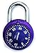 Master Lock 1530DCM X-treme Combination Lock in Blue
