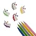 SATINIOR 16 Pieces Unicorn Gel Ink Pens Set Office School Pen Supplies Gifts for Boys and Girls Christmas Party