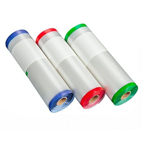 Click Here to See More Images 3 Color-Coded Vacuum Sealer Bags, WISH 8