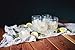 govino Dishwasher Safe Flexible Shatterproof Recyclable Whiskey Glasses 14-oz, Set of 4.