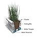 Mayne Nantucket 2-Foot Window Box – Self-Watering, Weather-Resistant Planter for Flowers – Durable Design for Outdoor Use, Perfect for Windows