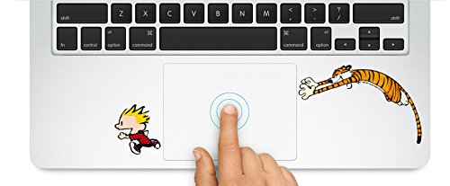 Calvin And Hobbes Macbook Laptop Trackpad Keyboard Sticker Decal