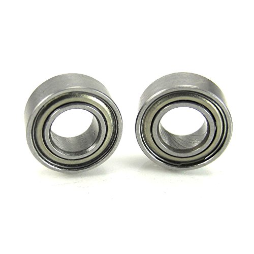 5x10x4mm Hybrid Ceramic Clutch Ball Bearings Metal Shields (2)
