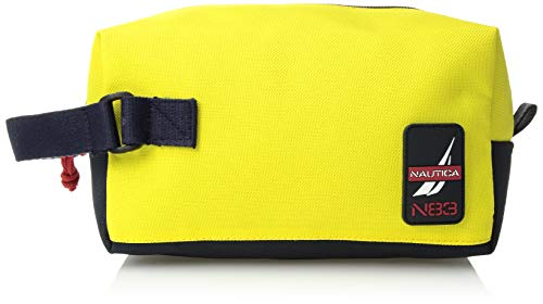 Nautica Men's Canvas Toiletry Bag Travel Kit Organizer
