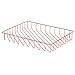 Simmer Stone Rose Gold Desk Tray, Wire Metal Letter File Tray Organizer, Letter Size 12.5
