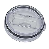 Bestpriceam Spill Proof & Splash Resistant Lid for Yeti Rambler & Tumbler New, 20 oz (Clear)