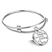 lauhonmin Graduation Gifts Inspiration Bangle Bracelets for Women Men You are Amazing You Can Do Anything You Rock
