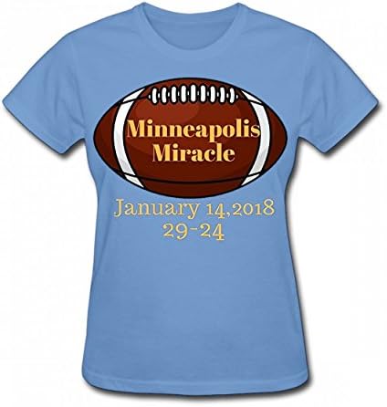 ZFADDS Minneapolis Miracle Cool Tshirt Popular Print T-Shirts Valentine Women's Tee Sky